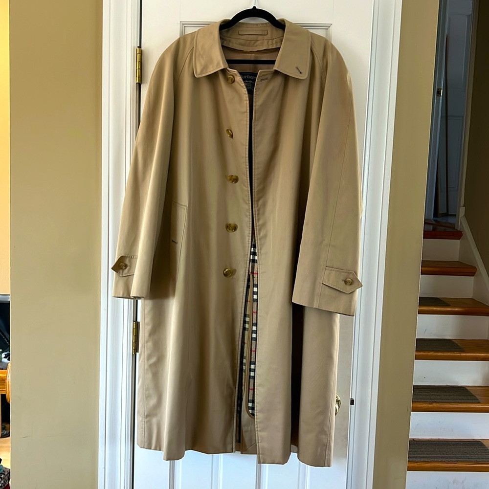 Men’s Vintage Burberry Trench Coat.